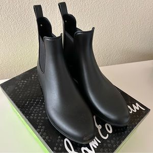 Sam Edelman Tinsley Black Matte Chelsea Boots